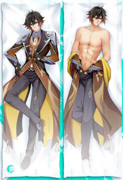 Zhongli Body pillow case GENSHIN IMPACT Mitgard Studio
